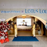 Phòng khách Bông Sen Nội Bài T2 – Vietnam Airlines khai trương lounge mới