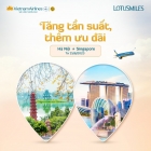 Vietnam Airlines tăng tần suất bay đến Singapore