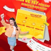 SĂN VÉ TẾT HÔM NAY, ĐI BAY GIÁ CỰC TỐT