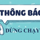 THÔNG BÁO KHẨN NGÀY 30/9