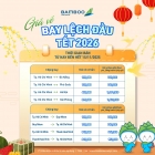 Săn vé bay lệch đầu Tết chỉ từ 767.000 VNĐ với Bamboo Airways
